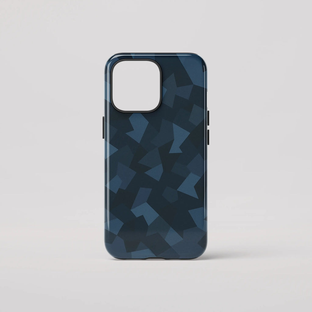 Blue Camouflage - iPhone Tough Case - Fast shipping - Made in Europe
