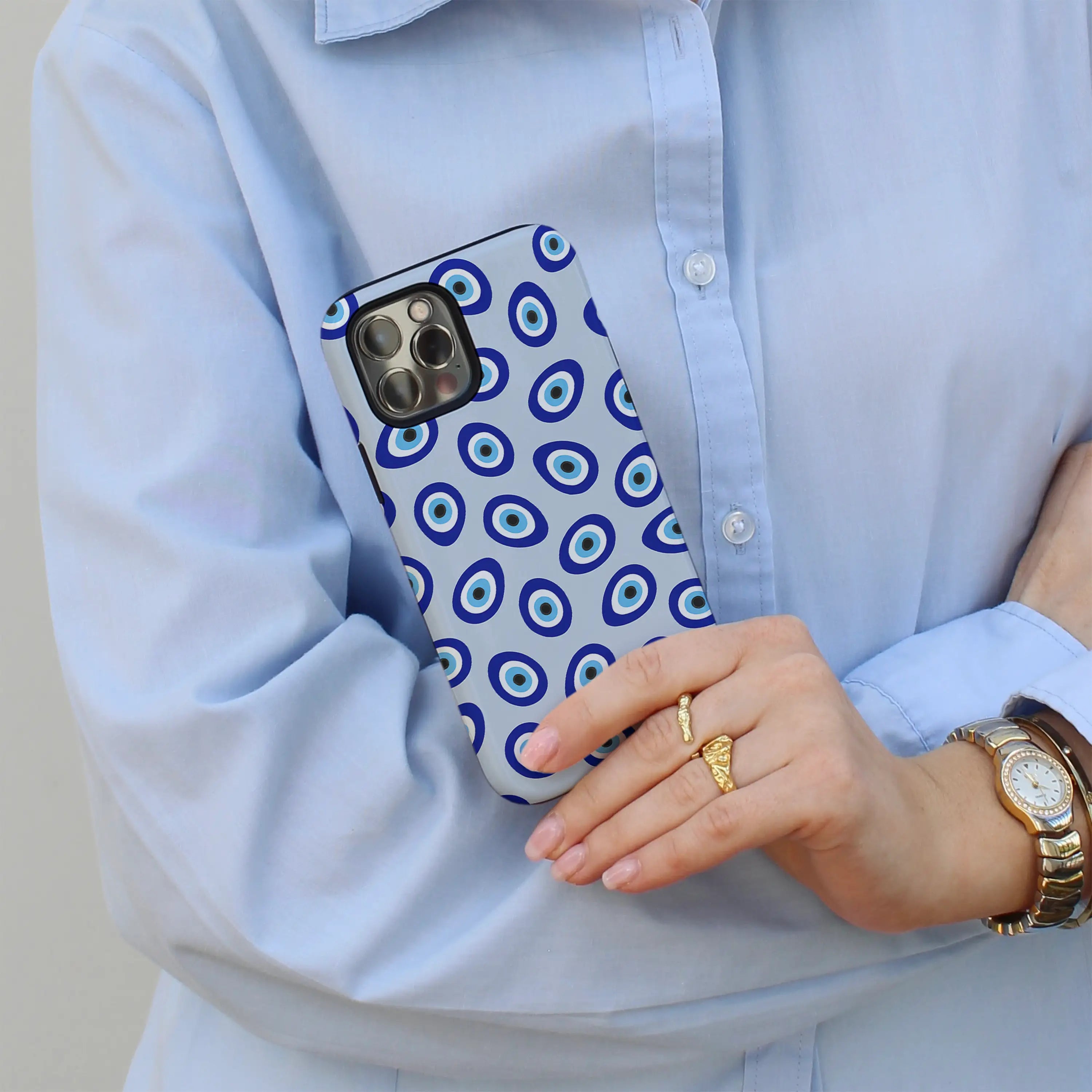 Evil Eye - iPhone Tough Case - Fast shipping - Made in Europe