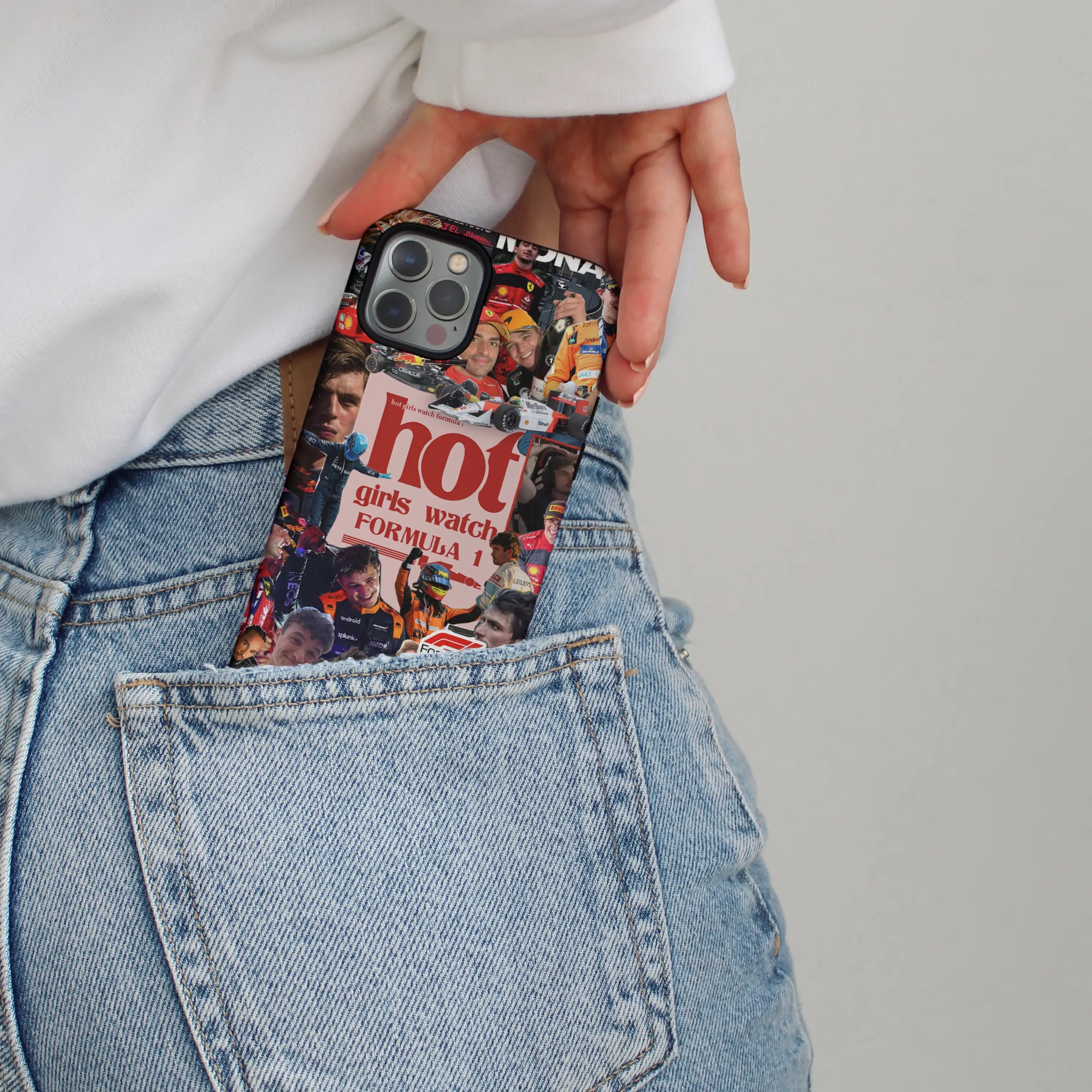 Hot Girls Watch F1 - iPhone Tough Case - Fast shipping - Made in Europe