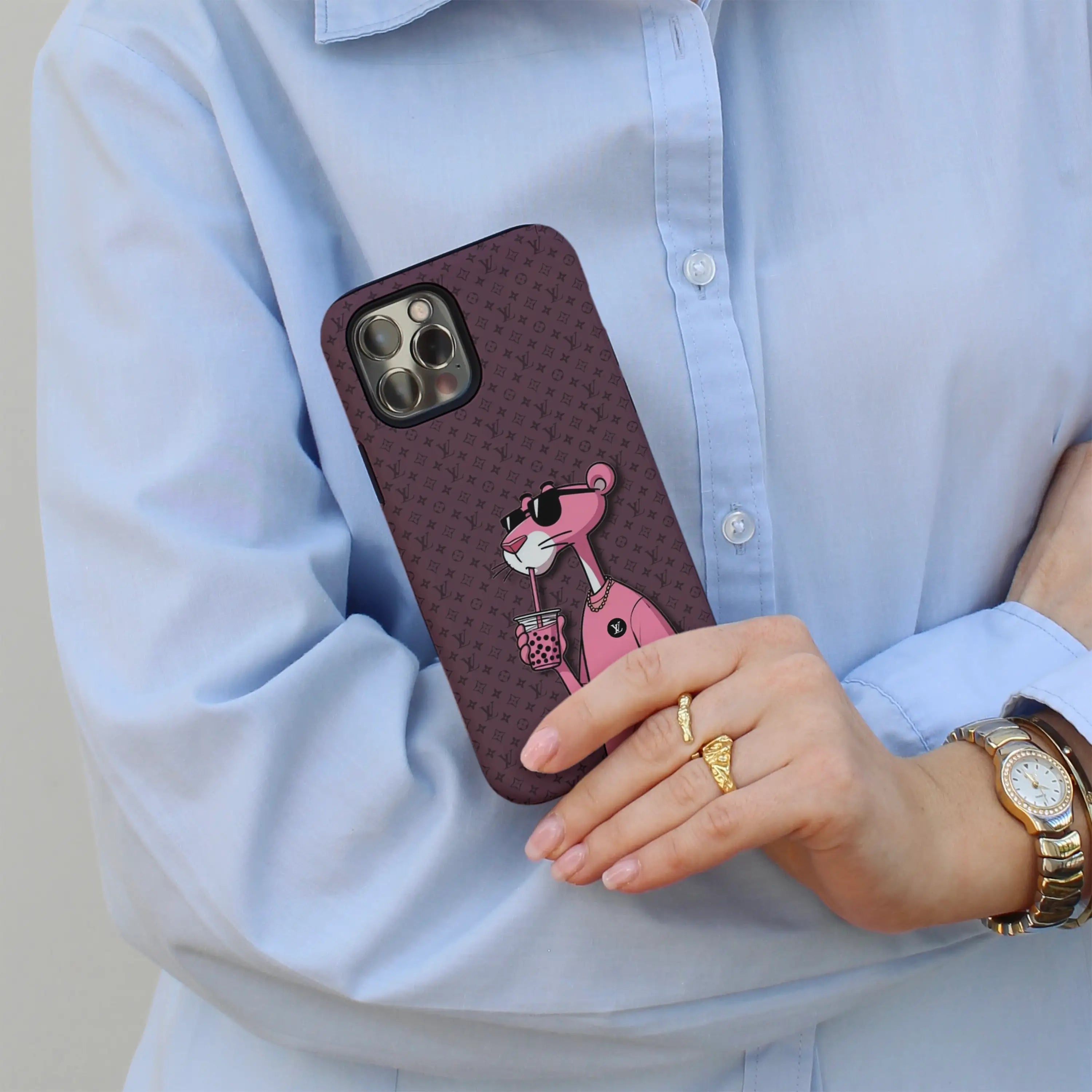 LV Boba Panther - iPhone Tough Case - Fast shipping - Made in Europe