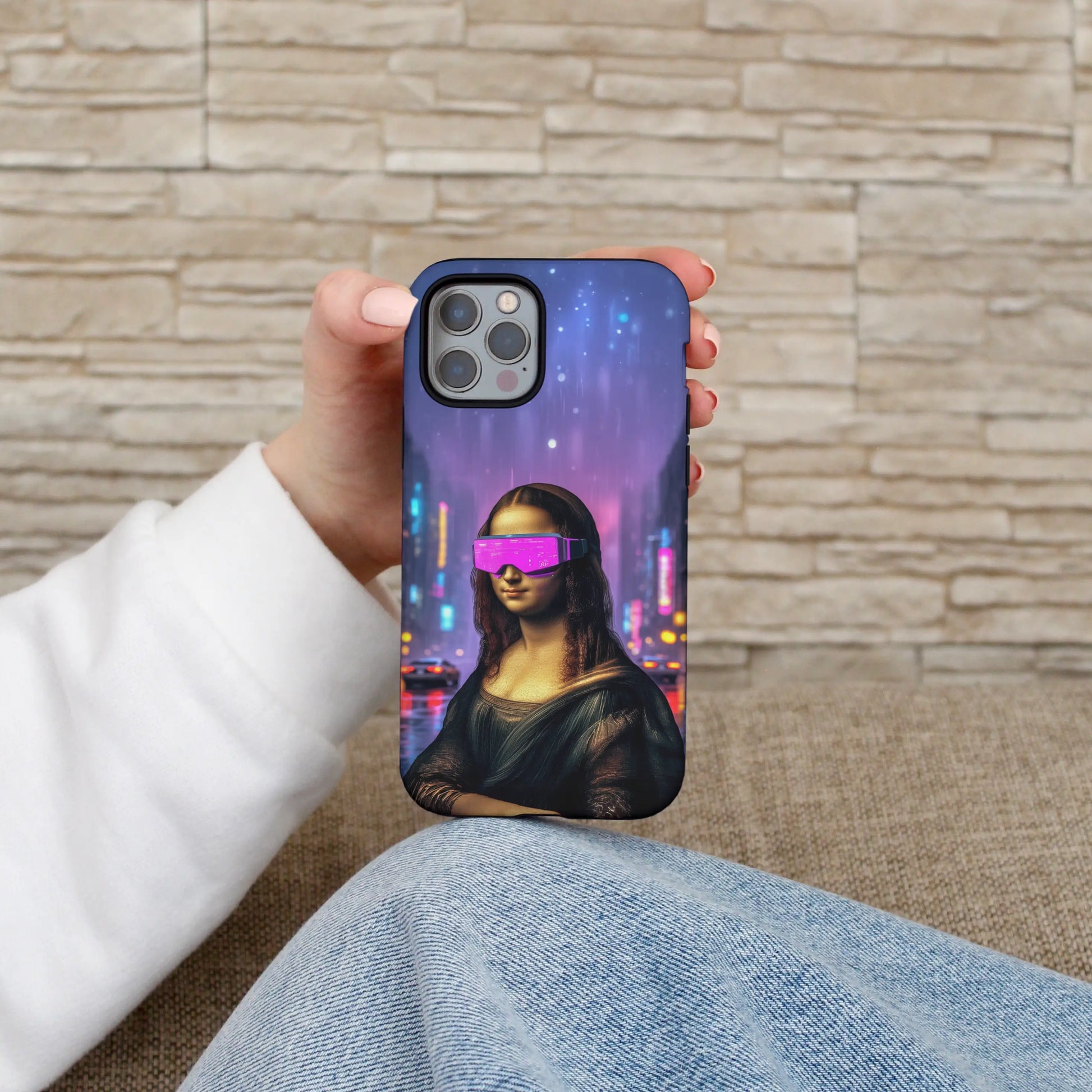 Neo Mona Lisa - iPhone Tough Case - Fast shipping - Made in Europe