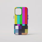 No Signal TV - iPhone Tough Case - Fast shipping - Made in Europe