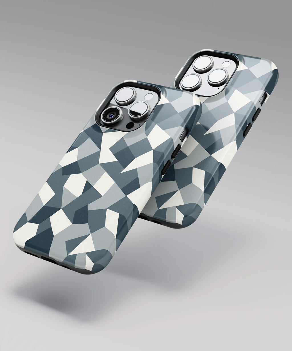 White Camouflage - iPhone Tough Case - Fast shipping - Made in Europe